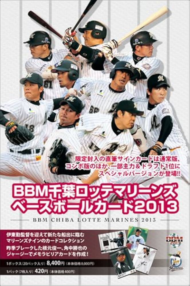 BBM2020 千葉ロッテマリーンズリミ　BOX BBM千葉ロッテマリーンズ ベースボールカード2024（BOX